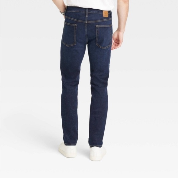 Men's Slim Fit Hemp Jeans - Goodfellow &
Com Blue Denim 34×34 nwt - Picture 2 of 4